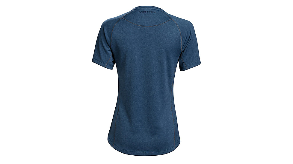 Vortex Weekend Rucker Short Sleeve Top - Womens, Blue, Medium, 121-25-DKBM