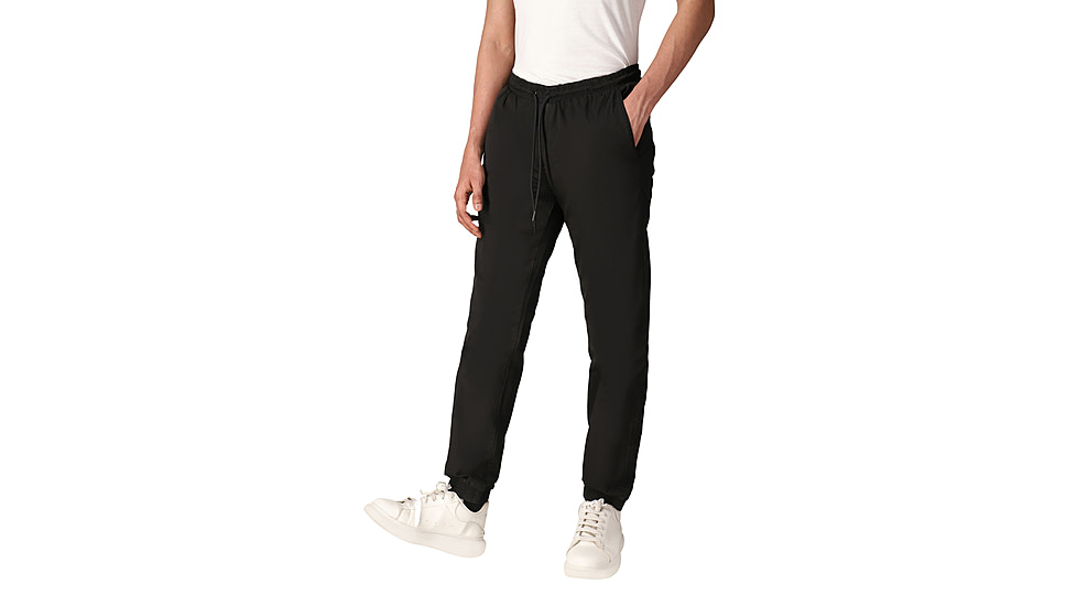 White Duck Essential Stretch Jogger Pants - Mens, Black, Large, WD-JP-BL-03
