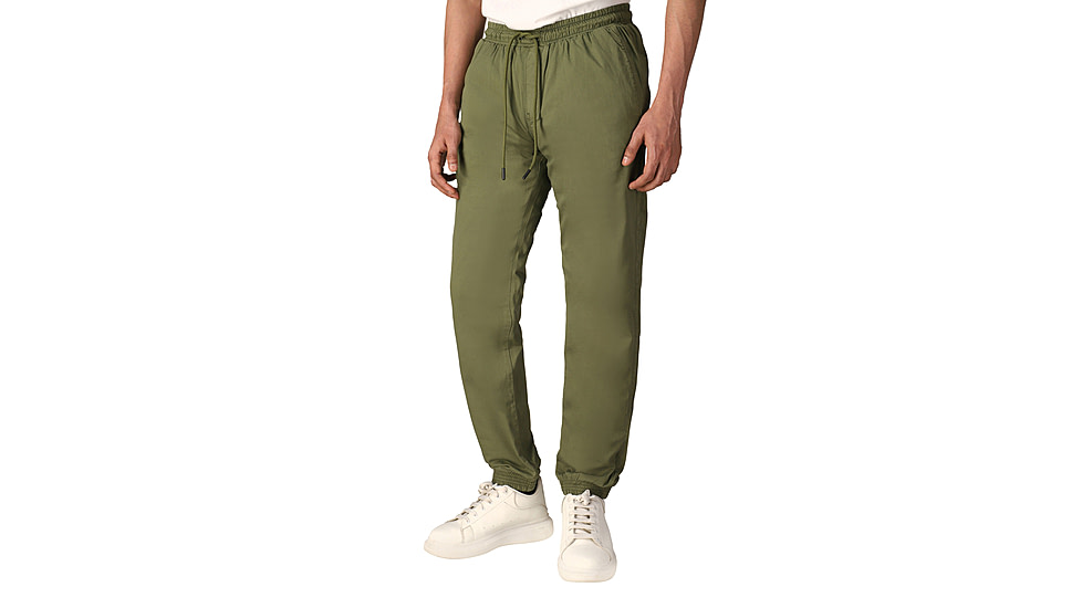White Duck Essential Stretch Jogger Pants - Mens, Olive, Large, WD-JP-OL-03