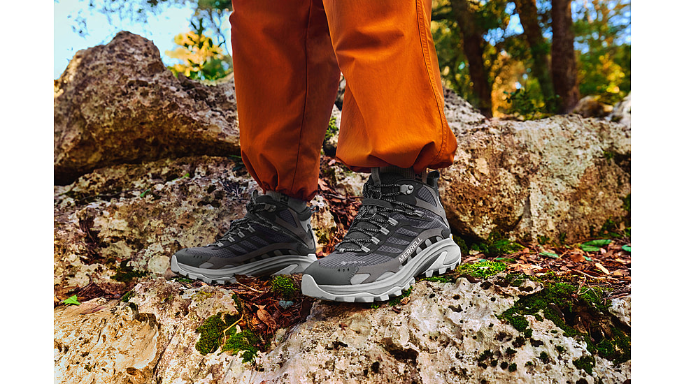 Wolverine Moab Speed 2 Mid Gore-Tex Hiking Shoes - Mens, Asphalt, 13 US, J037503Z-13