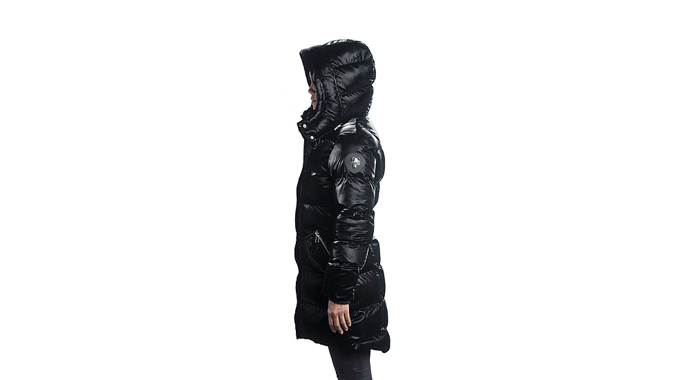 Woodpecker Penguin Long Coat - Womens, All Wet Black, Small, 682670666825