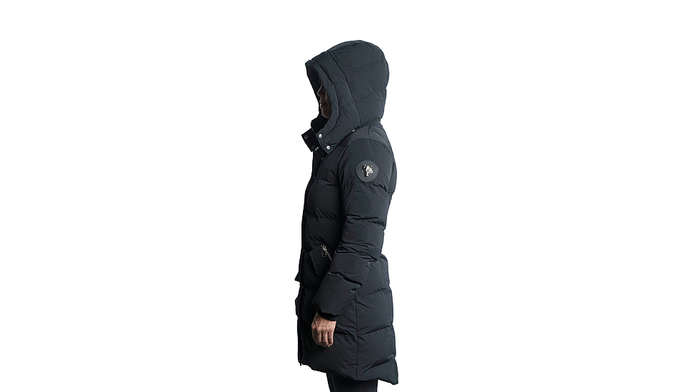 Woodpecker Penguin Long Coat - Womens, Matt Black, Small, 682670666771