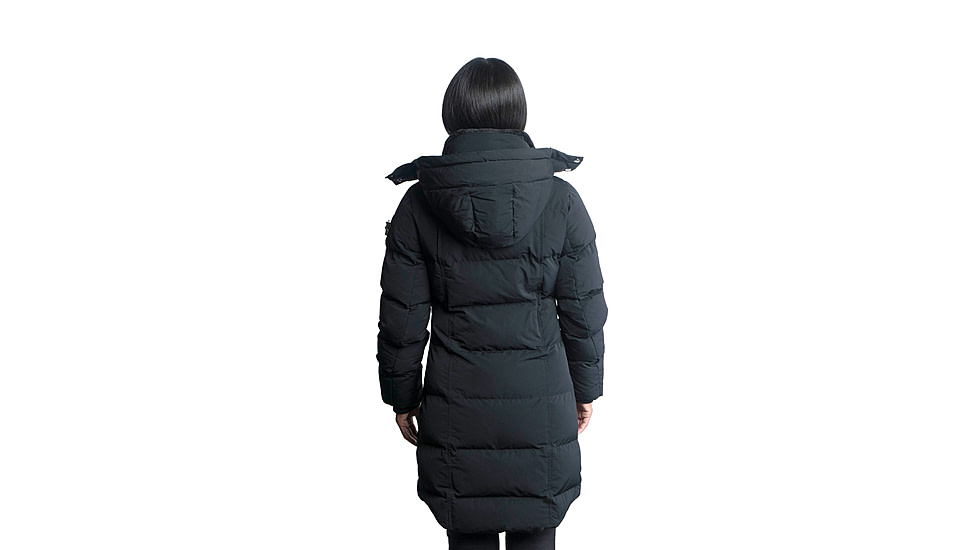 Woodpecker Penguin Long Coat - Womens, Matt Black, Small, 682670666771