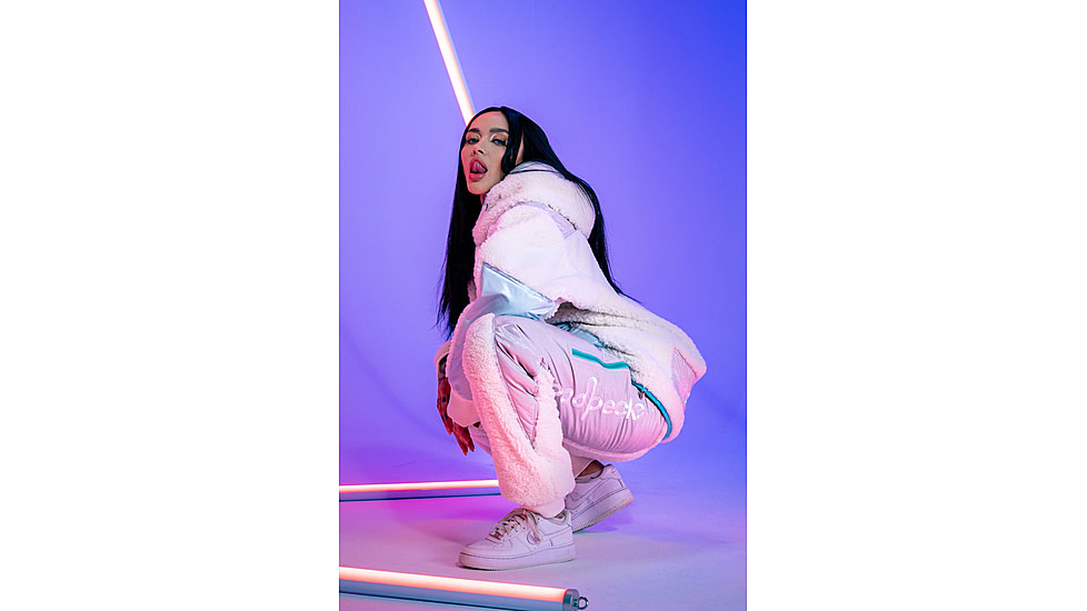 Woodpecker Teddy Fleece Hoodie, Cream, S, WPU002A-CRE-S