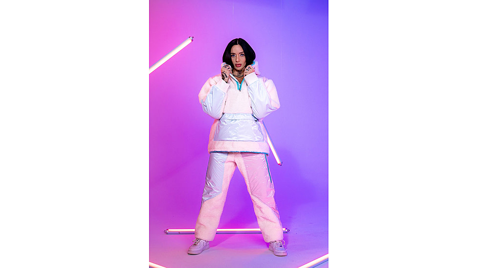 Woodpecker Teddy Fleece Track Pants, Cream, L, WPU002B-CRE-L