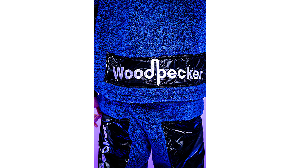 Woodpecker Teddy Fleece Track Pants, Navy, M, WPU002B-NAV-M