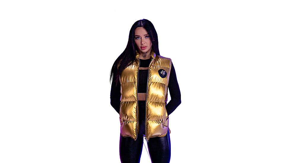Woodpecker Vest, Gold, L, WPU001-GOL-L