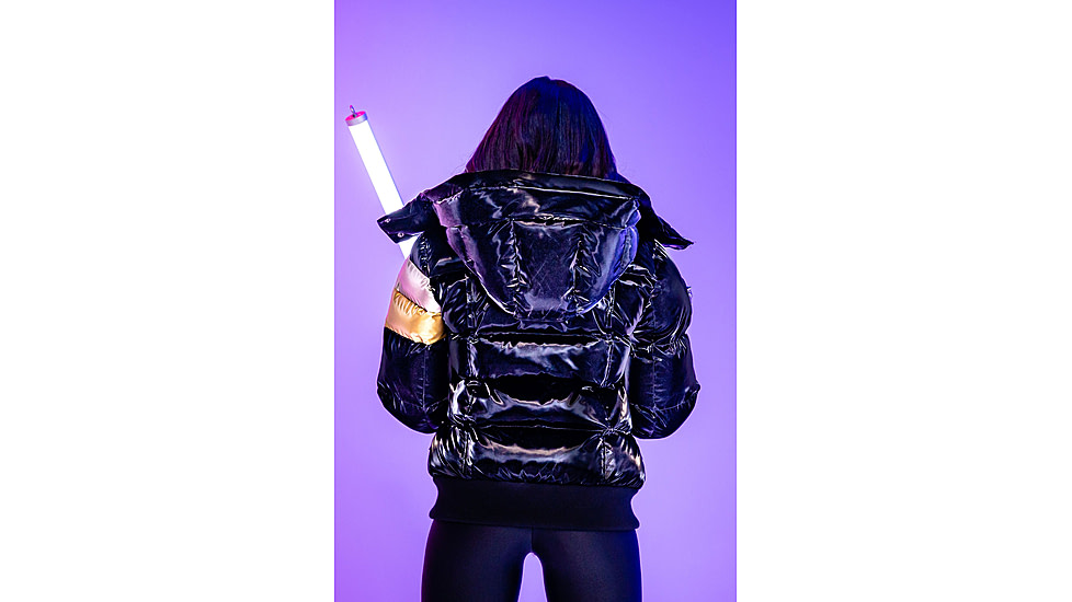 Woodpecker Woody Bomber Jacket - Womens, Firebird/Black Gold, XL, WPW006-FB-XL