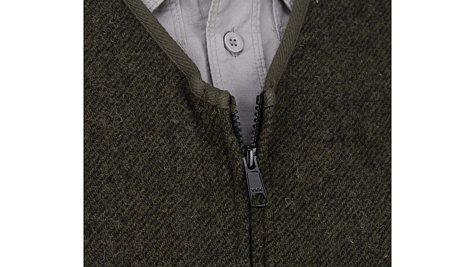 Woolrich Utility 12 Full Zip Vest, Olive Green, M, 24188-OG-M