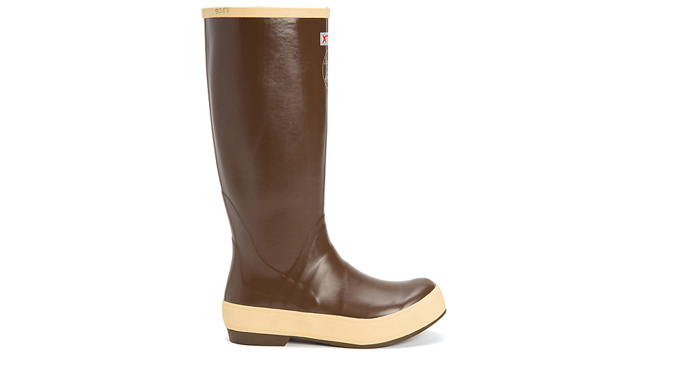 Xtratuf 15 in Salmon Sisters Legacy Boot - Womens, Choc/Beige/Octopus Print, 6, 22490-CTM-060