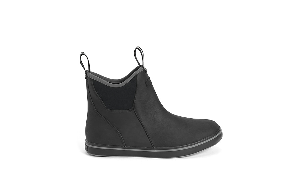 Xtratuf Leather 6in Ankle Deck Boot - Men's, Black, 7, XAL-000-BLK-070