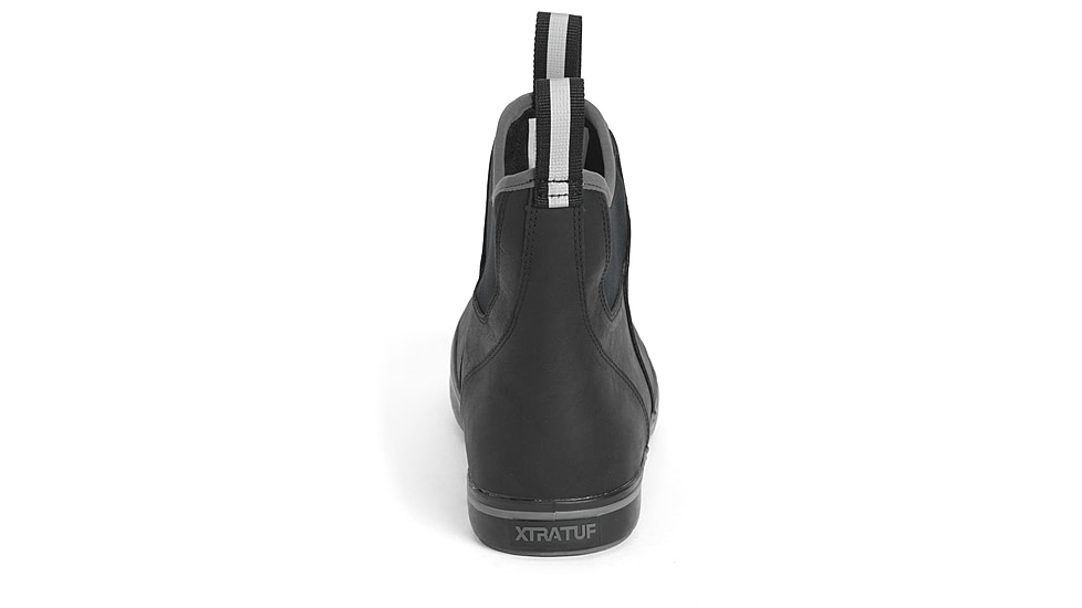 Xtratuf Leather 6in Ankle Deck Boot - Mens, Black, 7, XAL-000-BLK-070