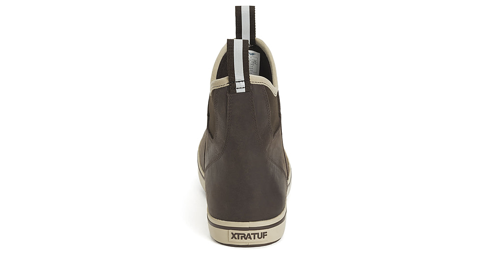 Xtratuf Leather 6in Ankle Deck Boot - Mens, Brown, 8, XAL-900-BRN-080