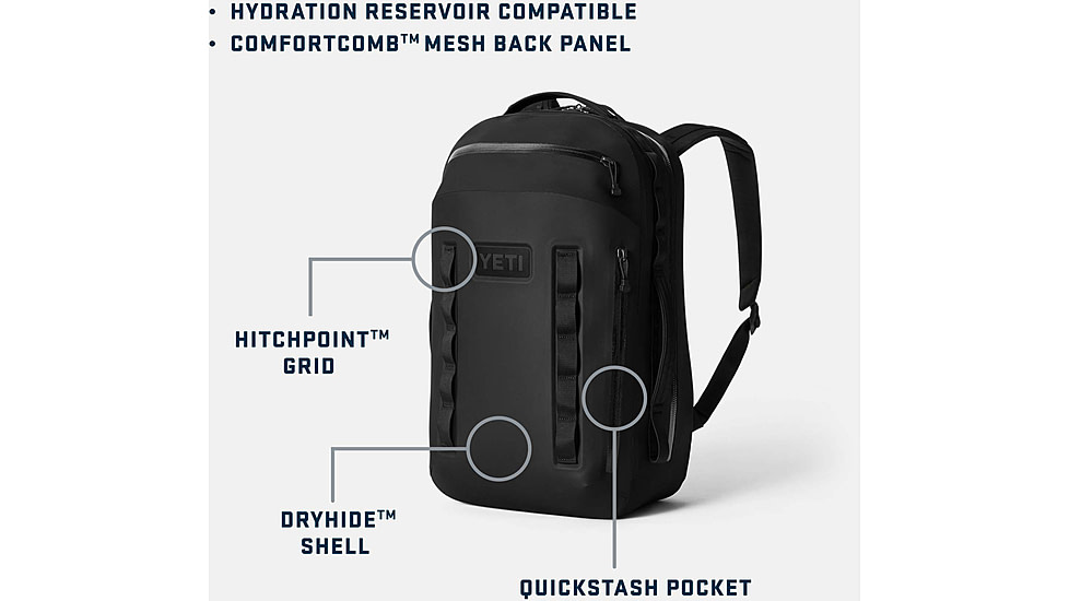 Yeti Cayo 35L Daypack, Black, 35 L, 26010000467