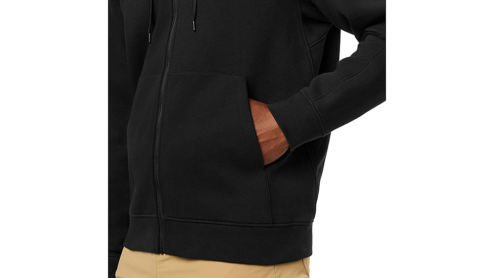 Yeti Logo Badge FZ Hoodie - Mens