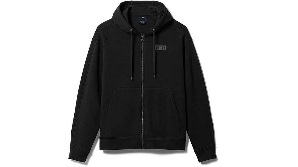 Yeti Logo Badge FZ Hoodie - Mens