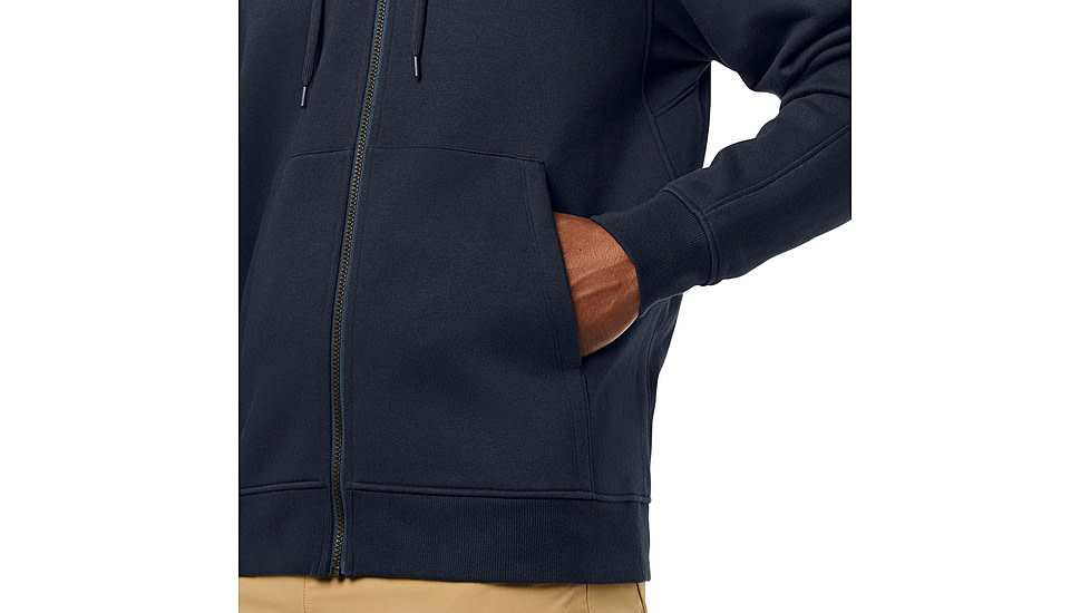 Yeti Logo Badge FZ Hoodie - Mens
