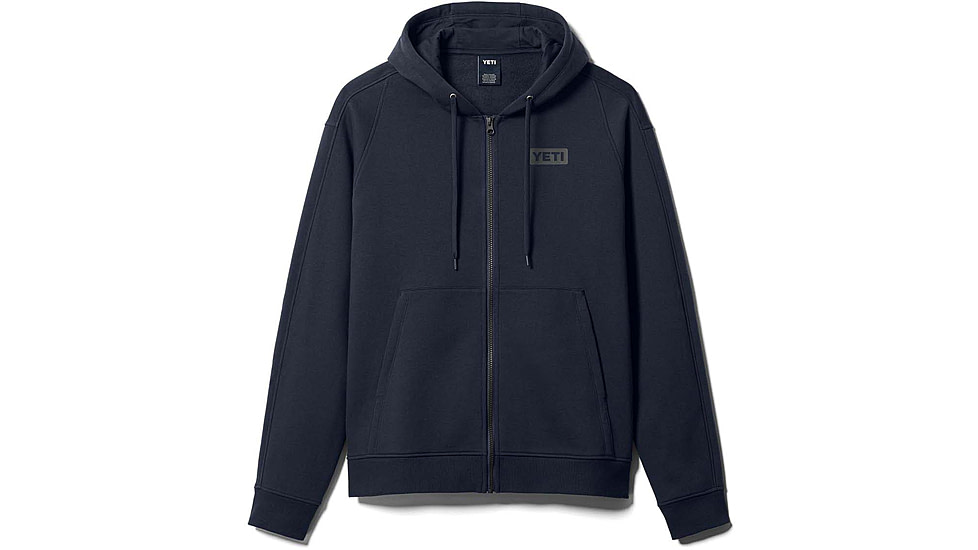 Yeti Logo Badge FZ Hoodie - Mens