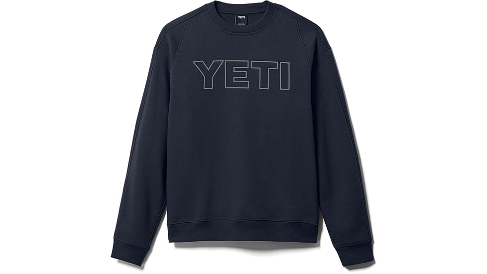 Yeti Logo Block Fleece Crew - Mens