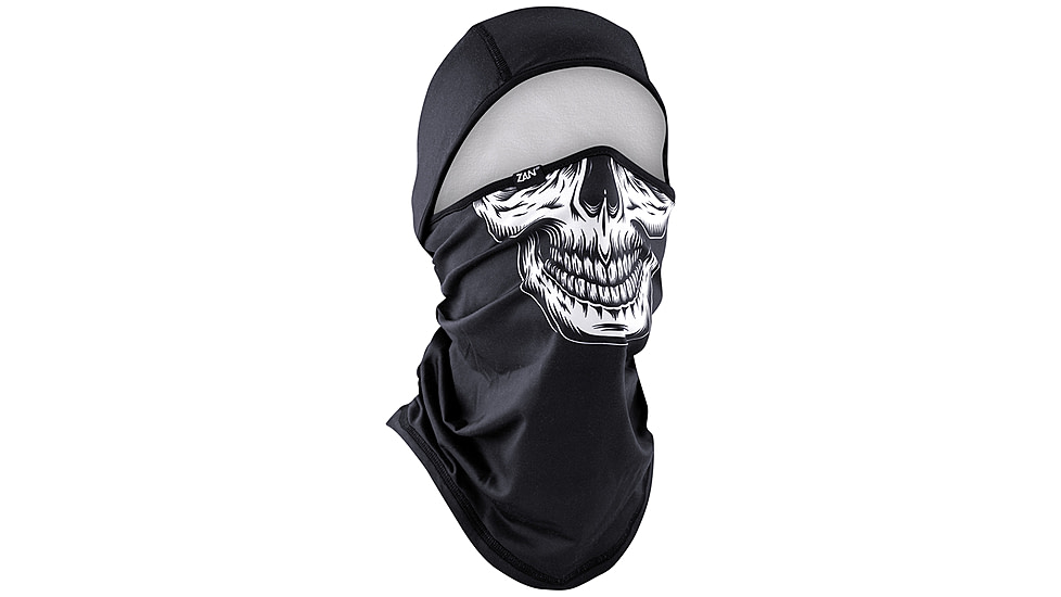 Zan Headgear Sportflex Series Convertible Balaclava - Men's, Black/White, WB4L002