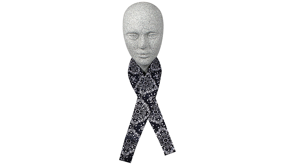 Zan Headgear Cooldanna Paisley Black DC101
