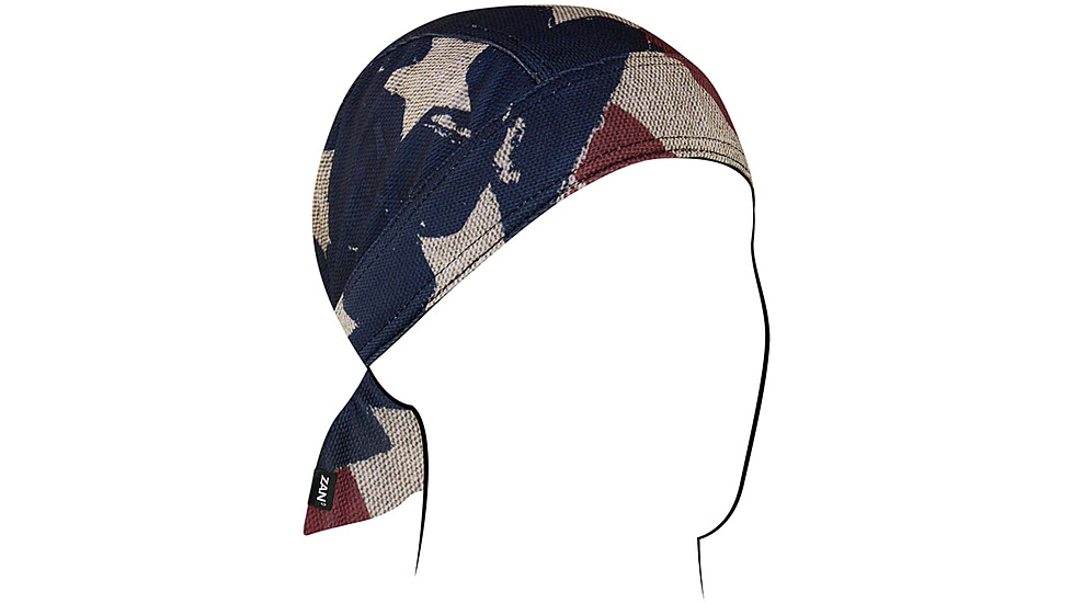 Zan Headgear Polyester Flydanna, Patriot, Polyester, ZM408