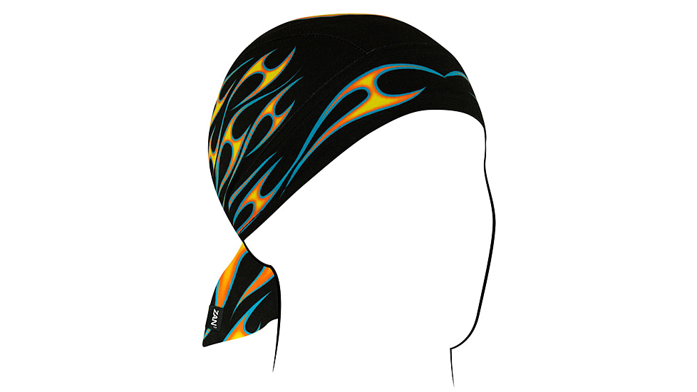 Zan Headgear SportFlex Flydanna, One Size, Hot Rod Flame, ZL435