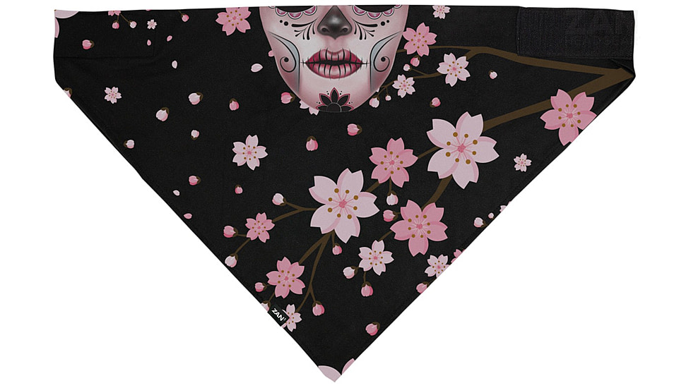 Zan Headgear SportFlex Bandanna - Mens, Black Sugar Blossom, BL607