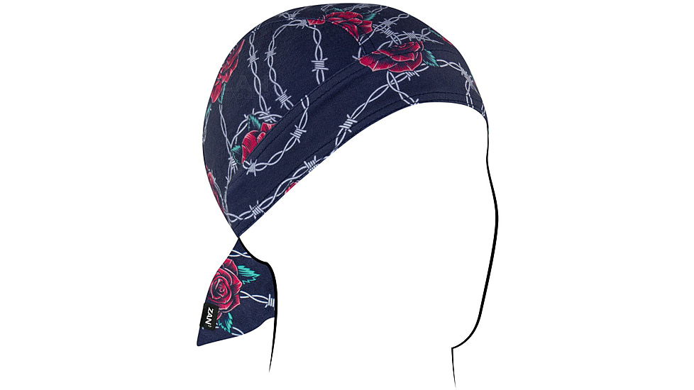 Zan Headgear SportFlex Flydanna, One Size, Barbed Wire Roses, ZL604