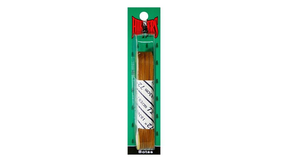 10 seconds Leather Boot Laces, 72in, Brown, Leather, 10S-49074
