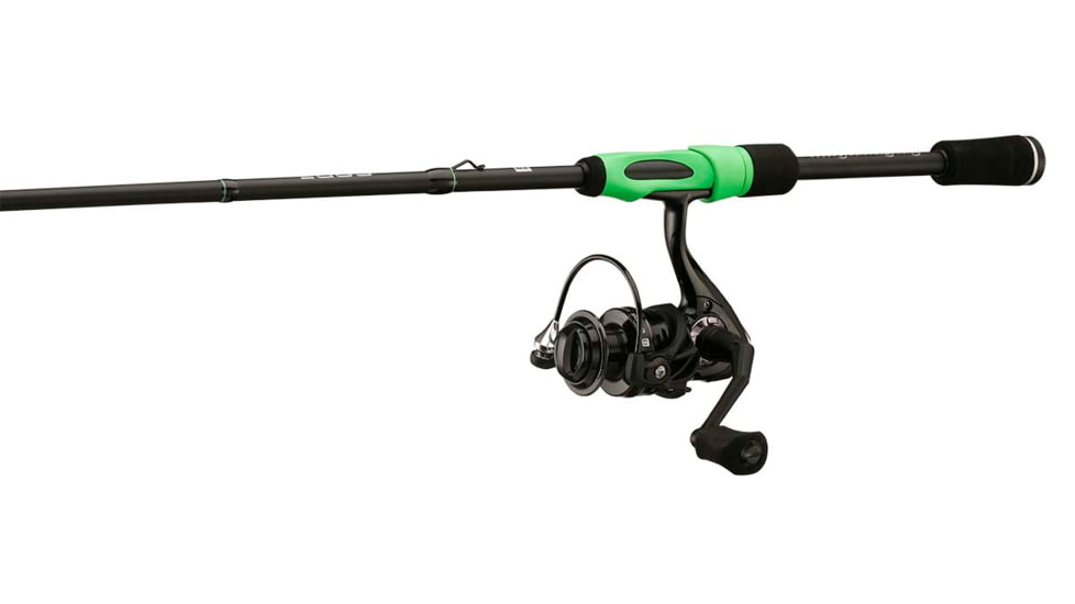Rapala Code ML Spinning Combo, 2000 Size, Reel2pc, Black, 6ft6in, CBSC66ML-2