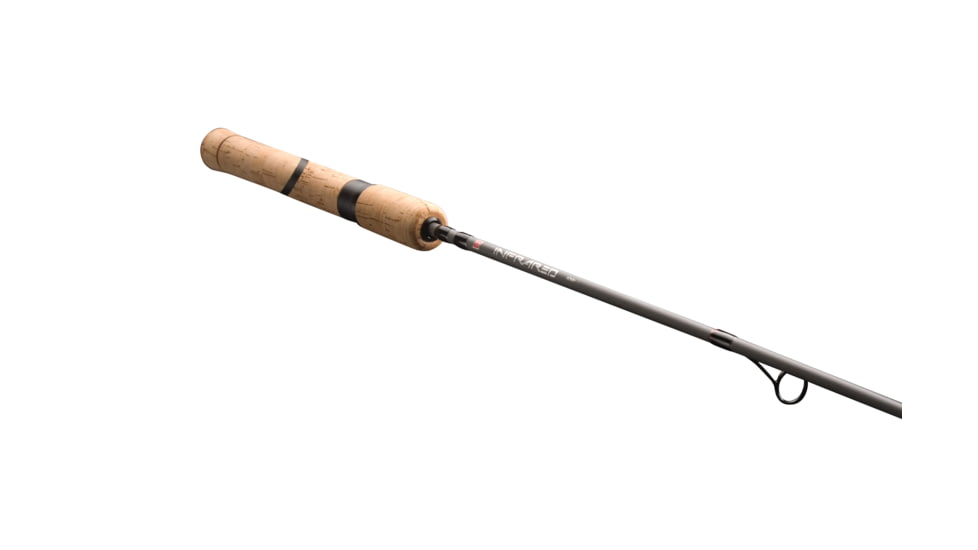 13 Fishing Infrared Ice Rod Solid Fiberglass Blank, 40", M Stainless Steel Guides, Evolve Soft Touch Reel Seat, I3-40M