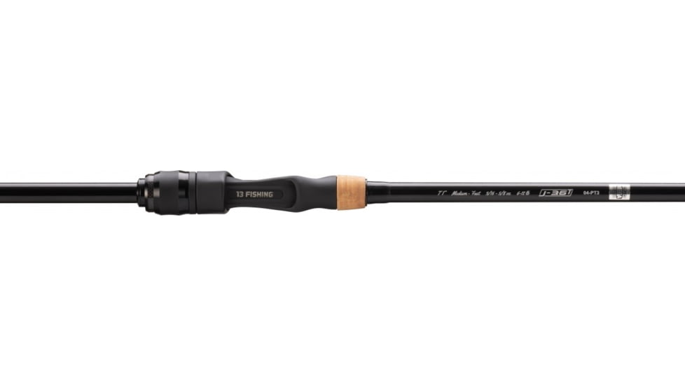 13 Fishing OATH Spin Rod, 63ft, Ultra Light, Fast, Black, OATHS63UL-F