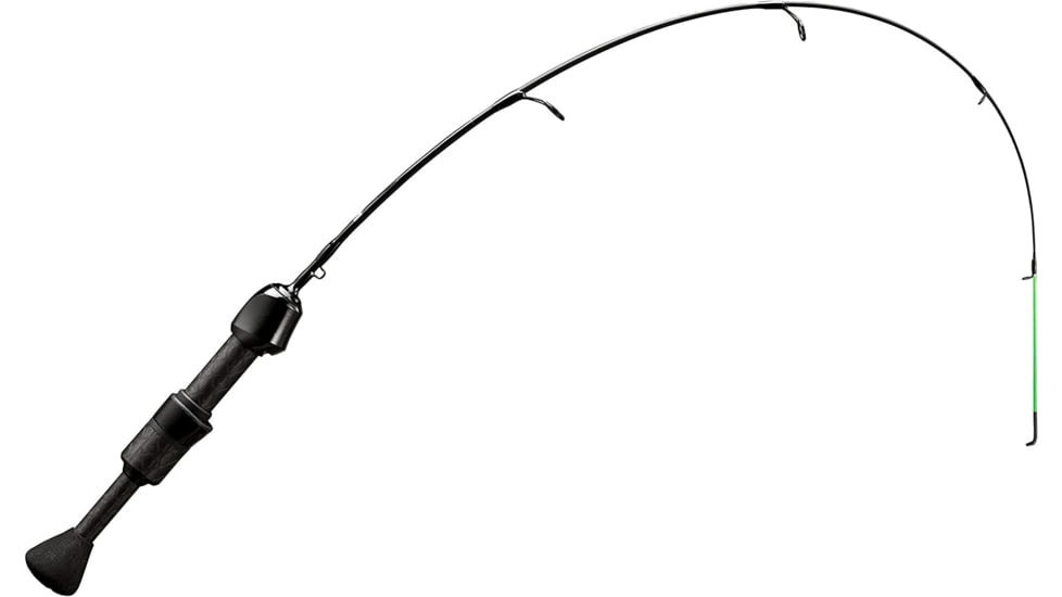13 Fishing The Snitch Pro Ice Rod 23", Solid Graphite Blank Hi-Vis Flex-Core Quick Action Tip, SNP-23