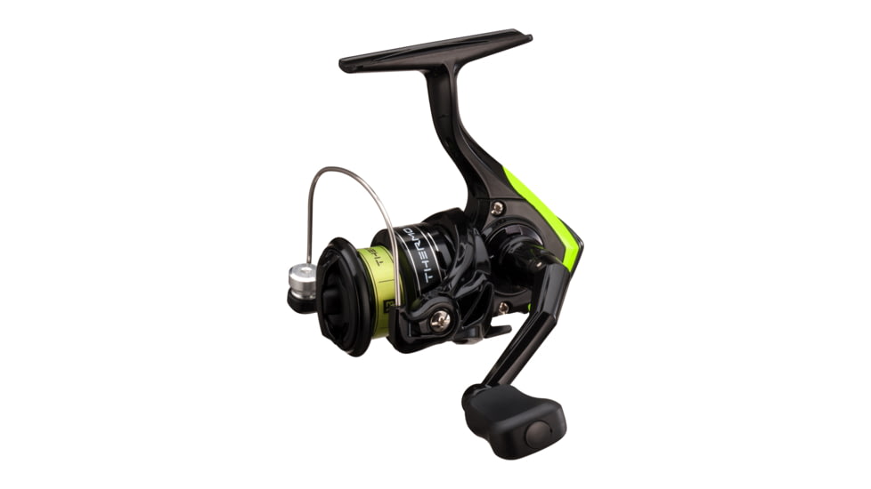 13 Fishing Thermo Ice Spinning Reel, Front Drag, 2BB 5.2:1, Alum Spool, 145yd/#4, Instant Anti Rev, Clampack, TI4-CP