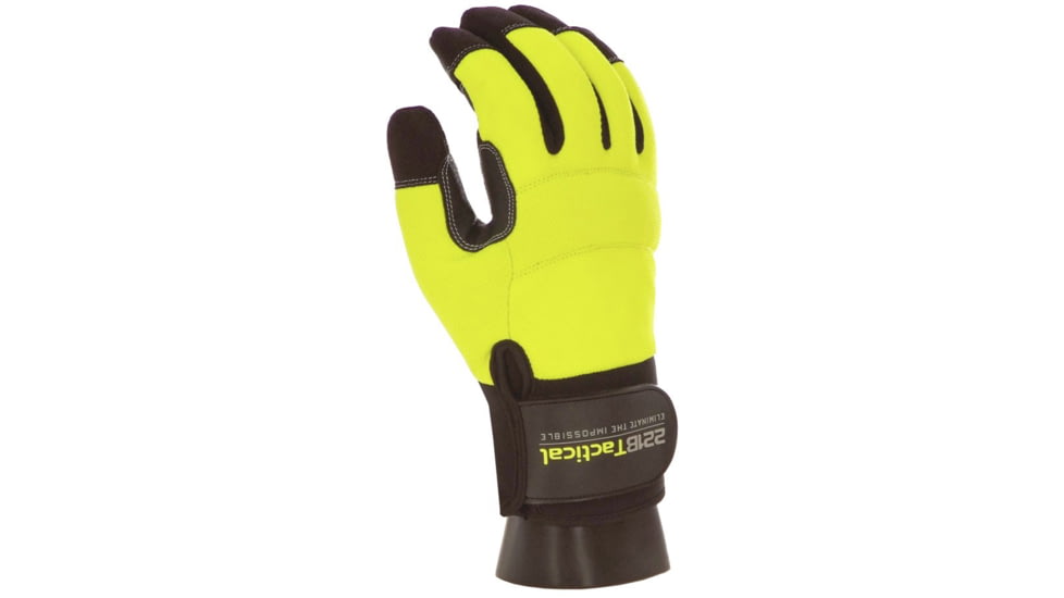 221B Tactical Equinoxx 2.0 Thermal, Water, Wind Resistant Gloves, Yellow, Small, 616621413503