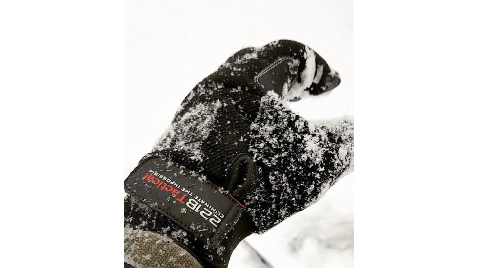 221B Tactical Equinoxx Gloves 3.0, Thermal, Water &amp; Wind Resistant, Black, Medium, EQXG3-M-BLK