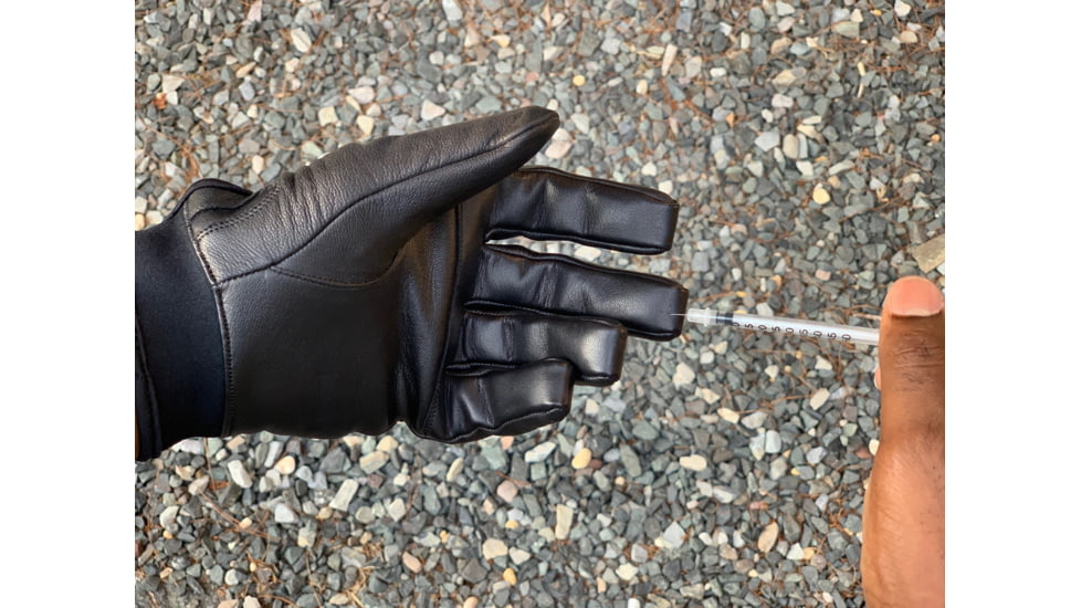 221B Tactical Hero Gloves 2.0, Needle &amp; Cut Resistant, Black, Medium, HG2.0-M