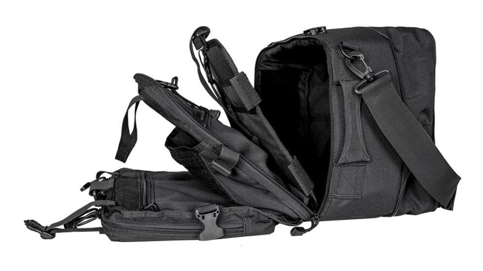 221B Tactical Hondo Police Patrol Bag, 30 Liters, 10in W x 18in L x 10in D, Black, One Size, HDPPB