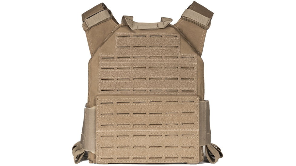 221B Tactical QRF Low Visibility Minimalist Plate Carrier, Coyote, One Size, QRFPC-CYT