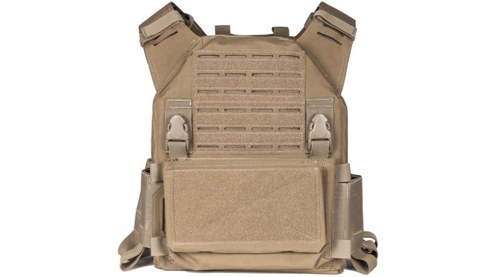 221B Tactical QRF Low Visibility Minimalist Plate Carrier, Coyote, One Size, QRFPC-CYT