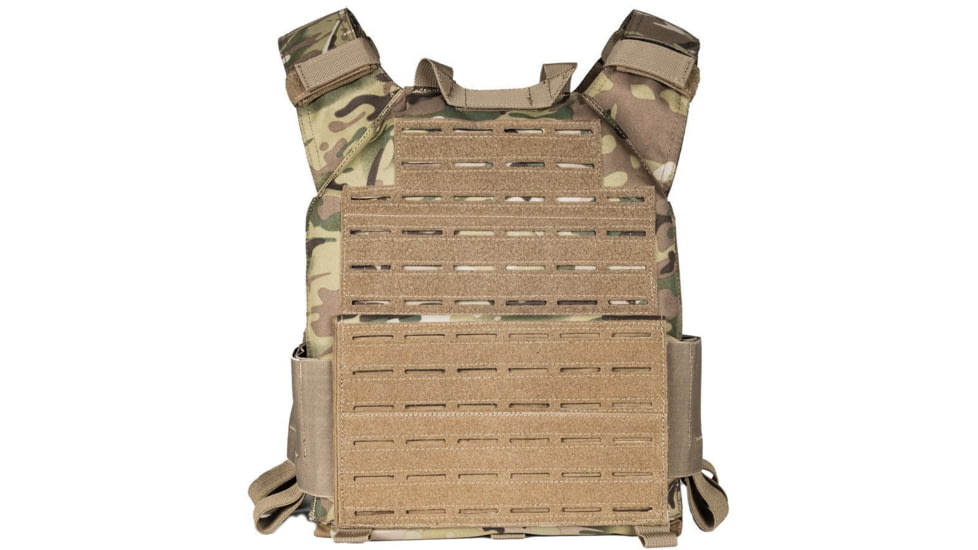 221B Tactical QRF Low Visibility Minimalist Plate Carrier, MultiCam, One Size, QRFPC-MC