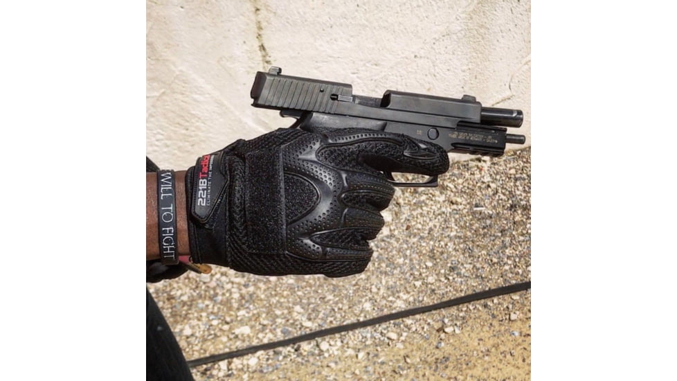 221B Tactical Titan K-9 Gloves, Level 5 Cut Resistant, Black, 2XL, TK9G-XXL-BLK