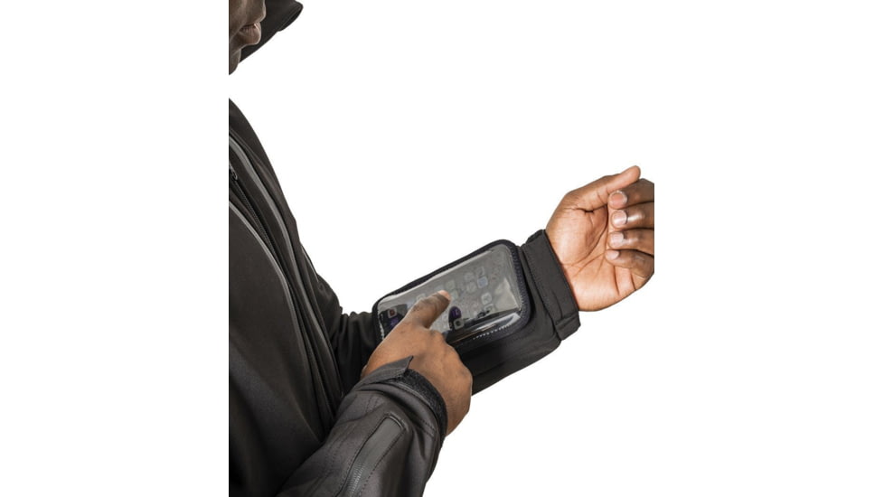 221B Tactical Tradecraft Tactical EDC/CCW Jacket 2.0 w/ Level IIIA Back Panel Only - Men's, Small, Black, TRDJKT20BPO-S-BLK