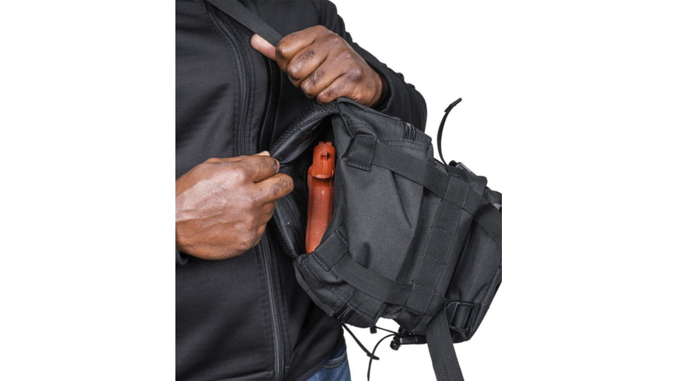 221B Tactical Ultimate Assault Pack Backpack, 30 Liters, 10in W x 18in L x 10in D, Black, One Size, ULTASSPBP-OS-BLK