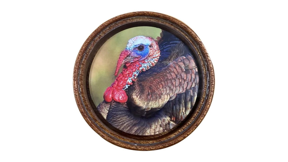 Cupped Waterfowl Outdoors The Grind Barkn Betty Glass Turkey Pot Call with Hickory Striker BA1989B6, RHTG2063