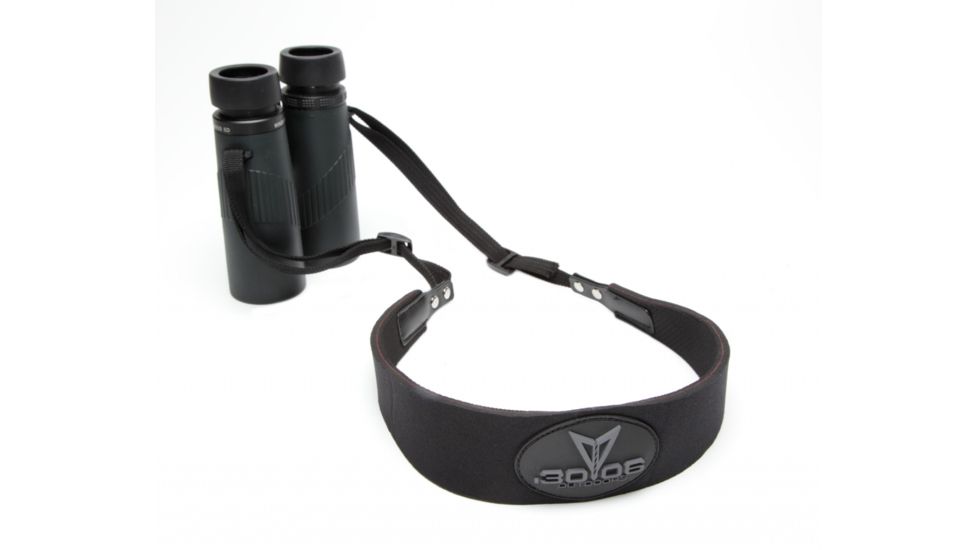 30-06 Outdoors Comfort Carry Bino Carry Neck Strap, Black, CCBCS-1