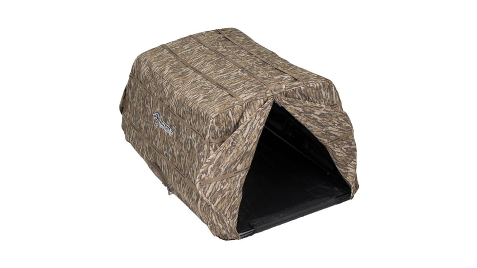 Cupped Waterfowl Outdoors Cupped Hunting Dog Blind Mossy Oak Bottomland 94906907, RHCU2285