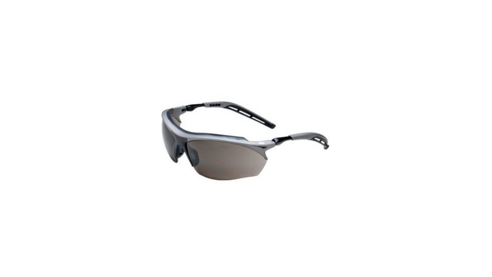 3M Maxim GT Protective Eyewear Gray Anti-Fog Lens, Metallic Gray andBlack Frame,, 20/CS 14247-00000-20