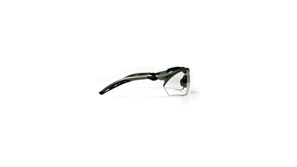 3M Maxim Protective Eyewear GT, Clear A/F lens, Metallic Gray and BLKframe color,, 20/CS 14246-00000-20